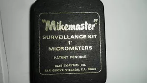 "Kit sorveglianza Mikemaster MSK-100 1"" controllo calibrazione micrometro per 0 - 1" - Foto 1 di 9