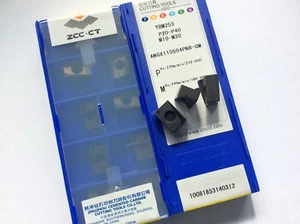 10 x inserts ZCC-CT ANGX 110504PNR-GM YBM253 steel and stainless-steel NEW!! - Picture 1 of 1