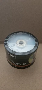 TDK 50 Pack DVD+R 16x 120Min 4.7GB New unopened - Picture 1 of 4