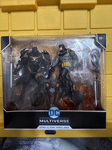 NUEVO DC COLECCIONISTA MULTIPACK FIGURAS ARMADURA BATMAN CABALLERO BLANCO VS AZRAEL BATMAN 7" - Imagen 1 de 4