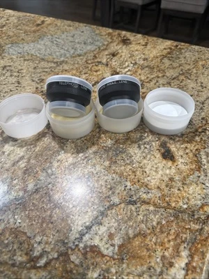 Vintage 2 Piece Telephoto & Wide Angle Lenses 45mm Made In Japan - Image 1 of 4