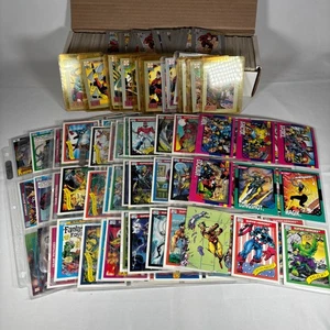 Marvel DC Comics Trading Cards Lot 1990s Impel Universe + Hero Heritage Bulk - Picture 1 of 8