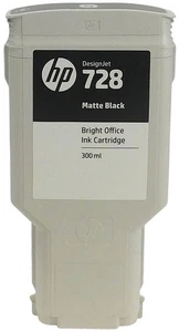 Cartucho de tinta negro mate HP 728/F9J68A - Imagen 1 de 1