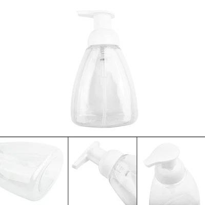 Empty Plastic Frother Hand Soap Dispenser Clear Foam Pump Bottles 300ML - Image 1 of 4