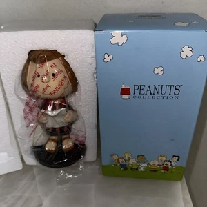 NEW VINTAGE PEPPERMINT PATTY 8161 Westland Giftware Bobblehead Peanuts Figure - Picture 1 of 5