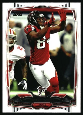 2014 Topps #192 Roddy White Atlanta Falcons - Image 1 of 2