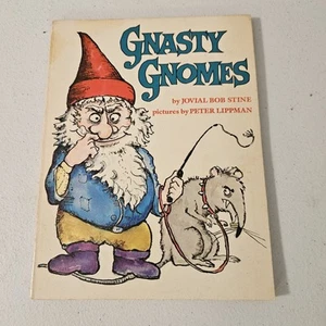 Gnasty Gnomes By Jovial Bob Stine 1981 Paperback Book - Imagen 1 de 13