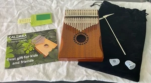 Wooden Kalimba Thumb Piano 17 key Designed in California CA-17B - Picture 1 of 8
