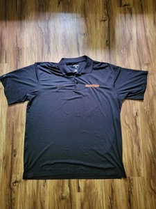 Mens Size XL Hooters,UFC,Black Shirt, Lightweight,Breathable,Embroidered,Antiqua - Picture 1 of 10