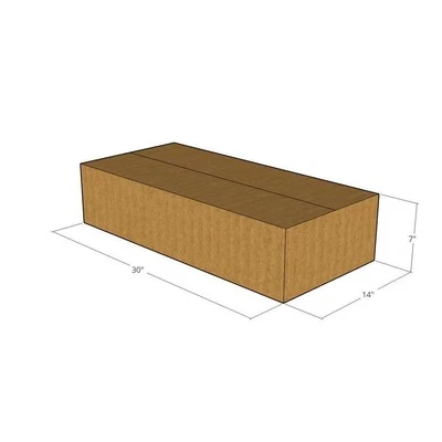 30x14x7 New Corrugated Boxes Cartons - 32 ECT Moving or Shipping Needs - Image 1 of 3