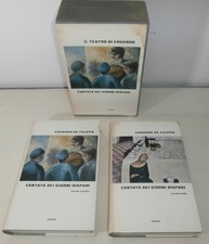 Lot 2 books Cantata days Odd Eduardo de Filippo einaudi slipcase