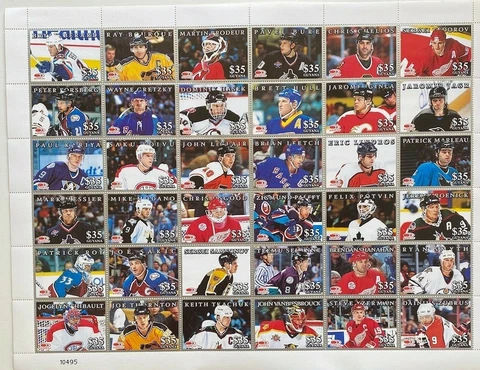 Guyana - 1998 - Hockey/Silver - Sheet of Thirty Six stamps - MNH Cover