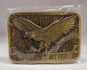 Gürtelschnalle FREEDOM IS NOT FREE 2014 Sponsor - Bild 1 von 5