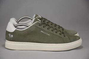 Paul Smith Suede Zebra Rex Sneaker Grün Leder Schuhe Herren Größe US 9 UK 8 EU 42 - Bild 1 von 11