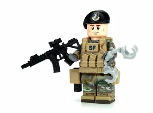 Battle Brick Air Force Security Forces Airman made with real LEGO® minifig - Picture 1 of 6