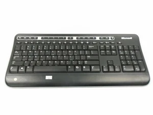 Microsoft Black Wireless Keyboard 1000 1356 - Picture 1 of 4