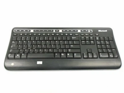Microsoft Black Wireless Keyboard 1000 1356 - Image 1 of 4