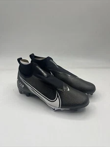 Nike Vapor Edge Pro 360 Black Cleats AO8277-001 Men's Size 10 - Picture 1 of 5
