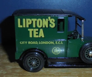Matchbox Yesteryear Y5 Talbot Van Liptons Tea City Road with Shadow Effect Iss 2 - Imagen 1 de 5