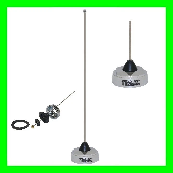 TRAM 1121 Pre-tuned VHF 1/4-wave NMO Antenna Kit