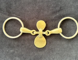 Herm Sprenger-loose ring-snaffle bit-paddle mouthpiece-Germany - Picture 1 of 13
