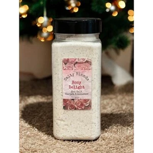Salty Blends Handmade Rosey Delight Carpet Freshener and Deodorizer 14 oz. - Picture 1 of 1