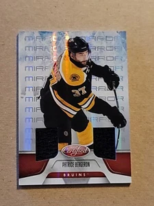 2011-12 Certified Patrice Bergeron Mirror Red Dual Materials 60/150 - Picture 1 of 2