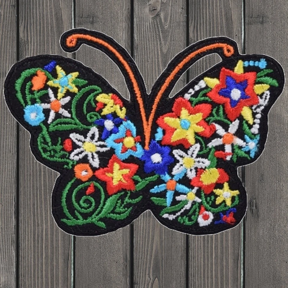 Butterfly Embroidered Patch — Iron On - Image 1 of 1