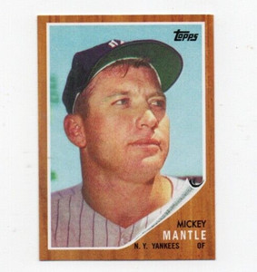 2010 Topps Cards Your Mom Threw Out Mickey Mantle #11