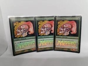 3X MTG GATEWAY PROMO ELFI DI LLANOWAR - Llanowar Elves FNM FOIL NM/EXC - Foto 1 di 1