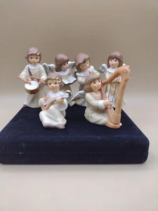 Goebel Angel Figurines "Heavenly Band" 6pc Lot Pre-owned  - Picture 1 of 17