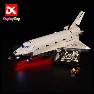 DK - Led light display plaque for Lego NASA Space Shuttle Discovery 10283 (NEW)