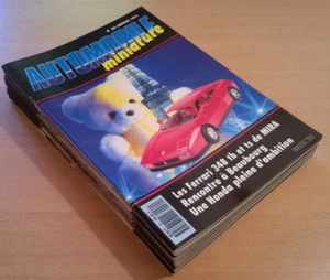 AUTOMOBILE MINIATURE - Année 1991 complète (12 numéros) - Etat "collector" - Picture 1 of 15