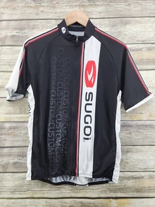 Camiseta deportiva Sugoi Bike Cycling Evolution cremallera completa bolsillos premium camisa adulto grande L - Imagen 1 de 4