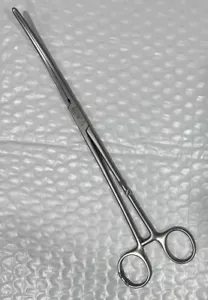 Aesculap BH473R Pean Hemostatic Forceps Long Curved Serrated Jaw, 10 1/4" (Z) - Picture 1 of 4