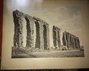 TUNISIA. AQUEDUCT Roman. LARGE PHOTO Early 20TH. - Picture 1 of 3