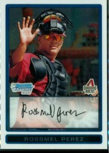 2009 Baseball Card Bowman Chrome Prospects BCP176 ROSSMEL PEREZ Diamondbacks