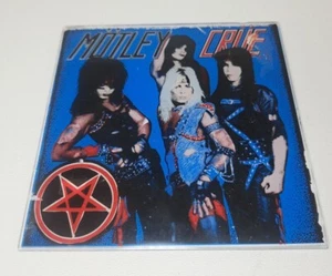 Motley Crue 1983 Shout At The Devil Carnival Prize Glass Tile 6x6 - Picture 1 of 7