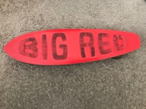 Big Red Sport Fun Supergrip Vintage Red Skateboard Deck 28" in Super grip Wheels - Picture 1 of 10