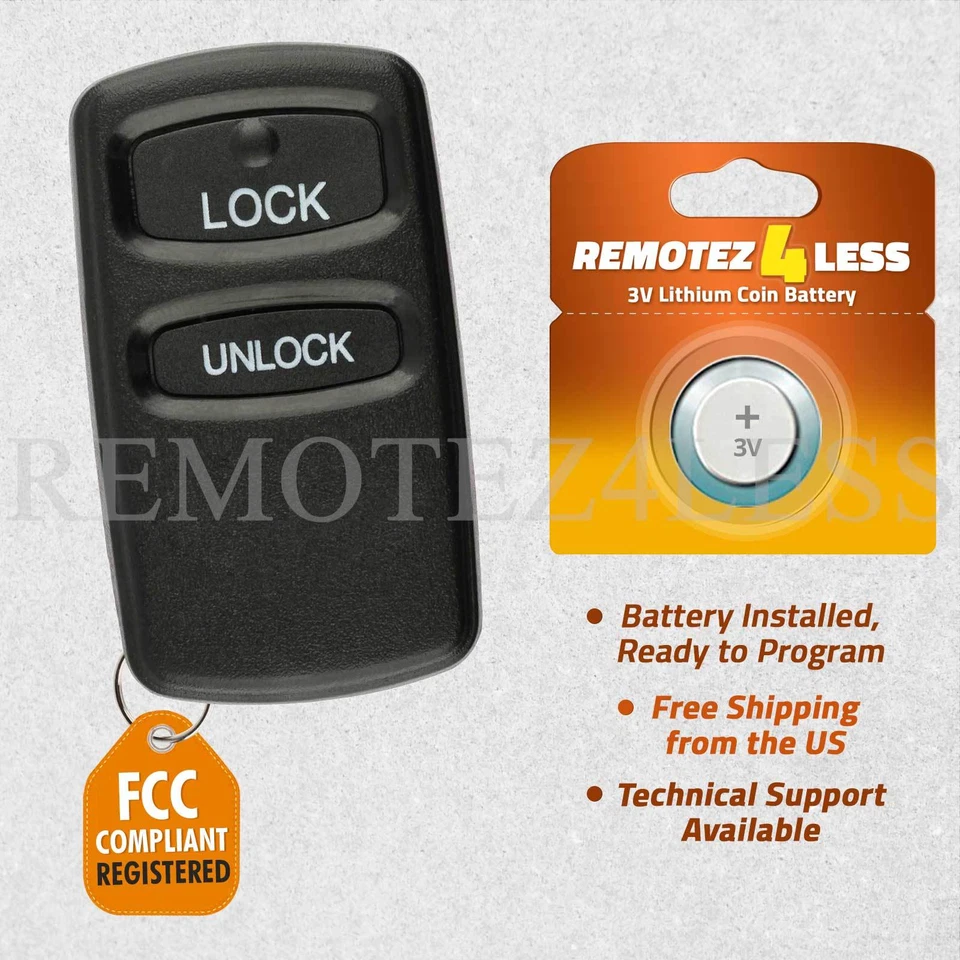 Keyless Entry Remote for 2003 2004 2005 2006 Mitsubishi Outlander Car Key Fob - Imagem 1 de 4