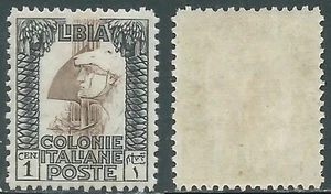 1926-30 LIBIA PITTORICA 1 CENT LUSSO MNH ** - E199 - Picture 1 of 1