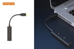 Creative Sound Blaster PLAY! 4 - Wysokiej jakości USB DAC i wzmacniacz do gier / strumieniowania - Zdjęcie 1 z 1