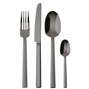 Sambonet, Neutra PVD, Servizio Posate 24 pezzi Nero, Acciaio - Foto 1 di 1