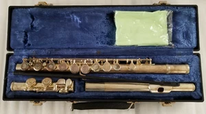 VINTAGE KOHLERT MODEL 420 STUDENT FLUTE KEY C W/HARD CASE - Picture 1 of 7
