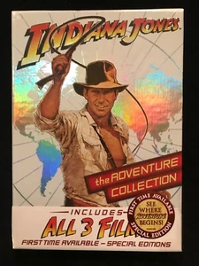 Indiana Jones - The Adventure Collection (DVD, 2008, 3-Disc Set, Widescreen) NEW - Picture 1 of 2