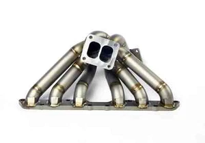 Colector Turbo HORARIO 40 T4 Doble Desplazamiento para Toyota Supra Mk4 Lexus GS300 2JZGE - Imagen 1 de 4