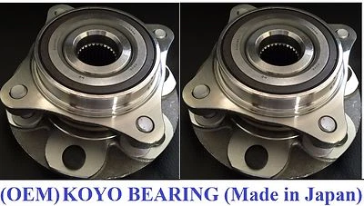 Front Wheel Hub & KOYO Bearing Assembly fit TOYOTA TACOMA (4WD) 2005-2023 (PAIR) - Image 1 of 3