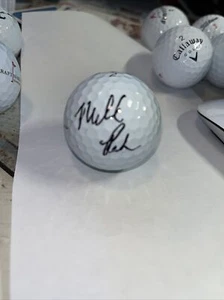 Michelle Redman Signed  Golf  Ball COA - Picture 1 of 1