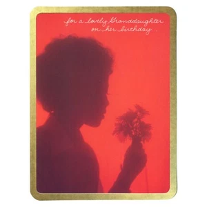 Tarjeta de cumpleaños vintage de los años 70 para una hermosa nieta de American Greetings +✉ - Imagen 1 de 6