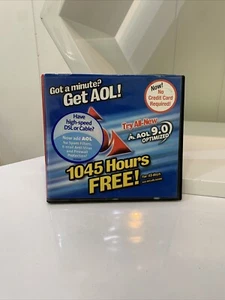 Vintage "AOL" 9.0 Optimized Disc CD Disk America Online Collectible - Picture 1 of 4
